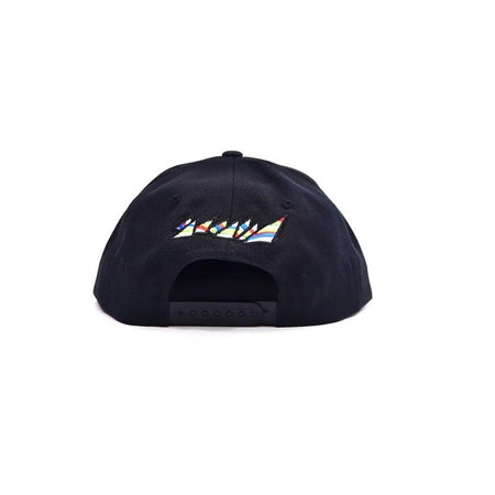 BLACK "REVERSE LOGO" SNAPBACK