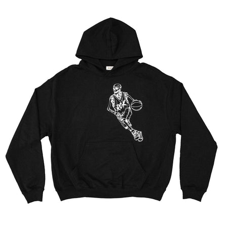 BLACK 'SKELETOR' FRENCH TERRY HOODIE