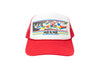VINTAGE LOGO RED TRUCKER