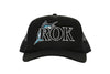 VINTAGE MARLINS BLACK TRUCKER